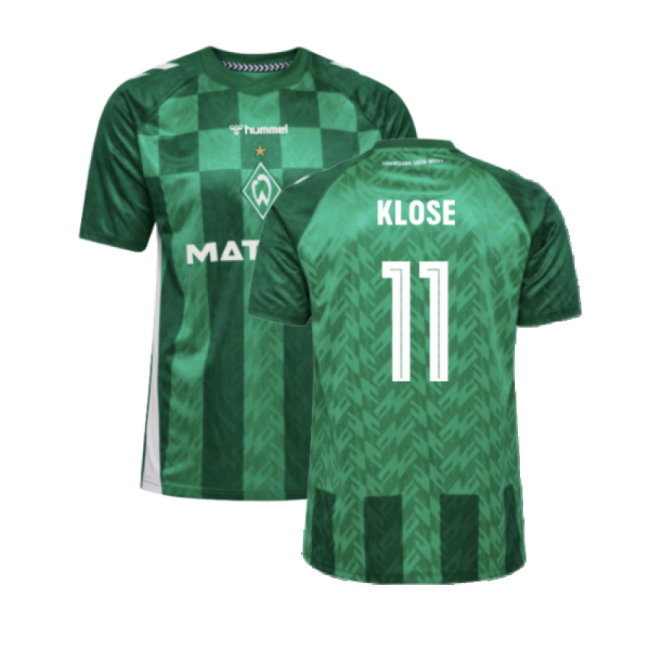 2024-2025 Werder Bremen Home Shirt (Klose 11)-SoccerKits Hub | Buy Soccer Jerseys Online